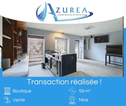 Vente Locaux - 59 m² - Nice