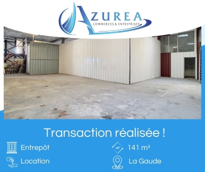 Location Entrepôt - 141 m² - La Gaude