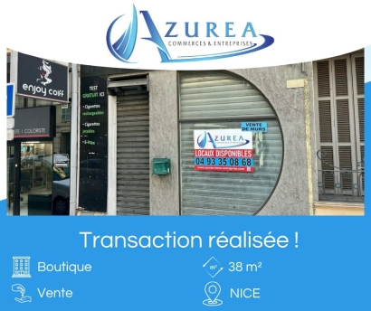 Vente Murs commerciaux - 38 m² - Nice