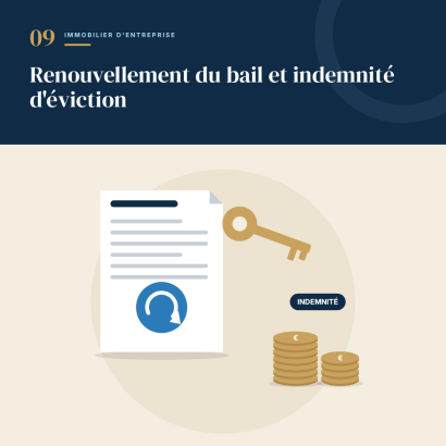 9. Renouvellement du bail et indemnité d'éviction : les règles du jeu