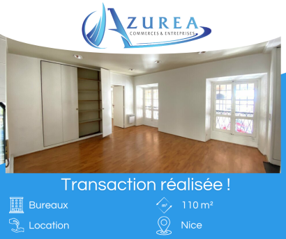 Location d'un bureau de 110 m² - Place Ile de Beauté à Nice