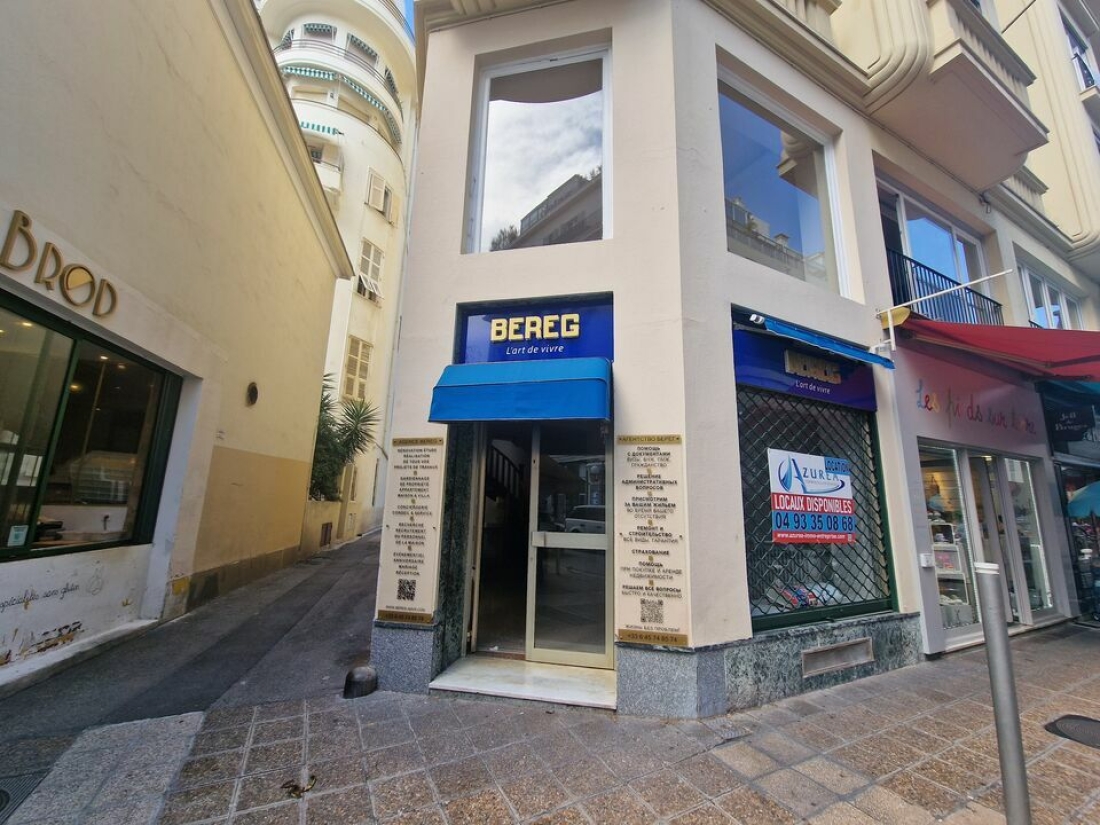 Photo 1 – location Locaux commerciaux	NICE (06000)
