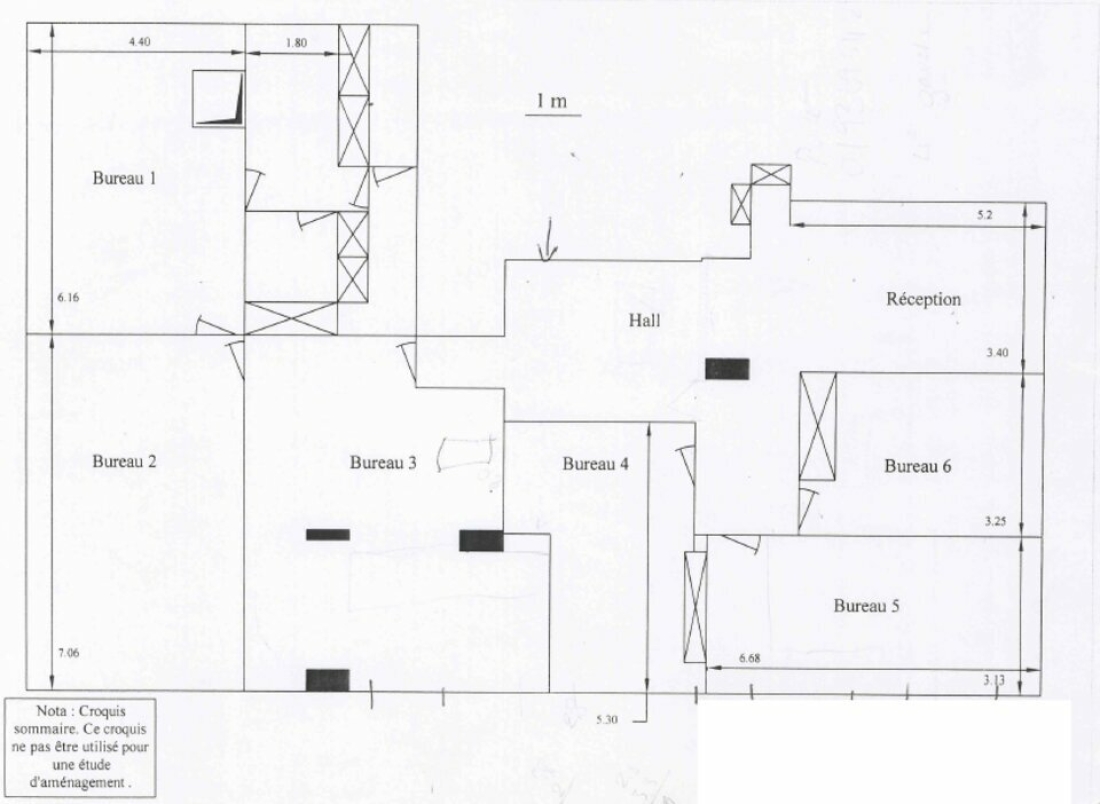 Photo 2 – vente bureaux	LE CANNET (06110)