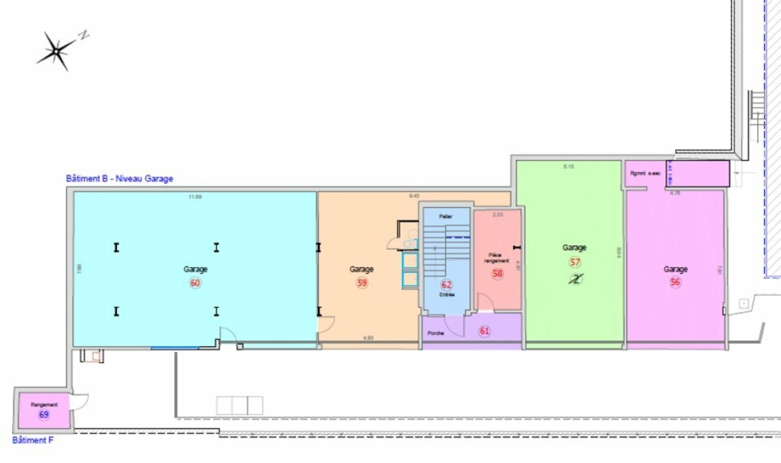 Photo 1 – vente Immeubles	LE CANNET (06110)