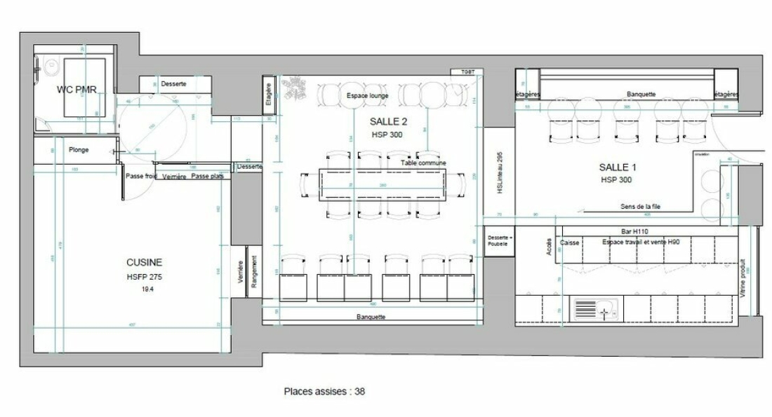 Photo 1 – cession de fonds Fonds de commerce	NICE (06300)