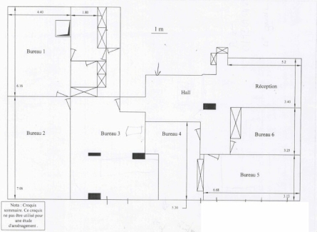 Photo 2 – vente bureaux	LE CANNET (06110)