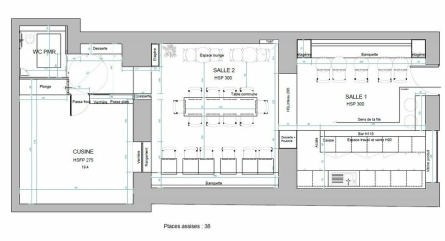 Photo 1 – cession de fonds Fonds de commerce	NICE (06300)